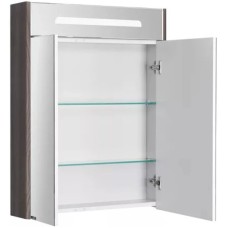 Зеркальный шкаф 60х78 см дуб макиато Акватон Сильва 1A216202SIW50