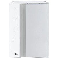 Зеркальный шкаф 60х85 см белый глянец L Акватон Лиана 1A162702LL01L