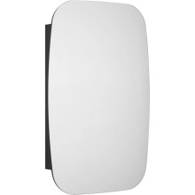 Зеркальный шкаф 60х96 см графит L Акватон Сохо 1A258302AJA0L