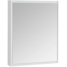 Зеркальный шкаф 65х81 см белый глянец L/R Акватон Нортон 1A249102NT010