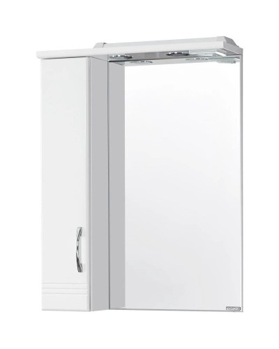 Зеркальный шкаф 58,6х79,8 см белый глянец L Акватон Онда 1A009802ON01L