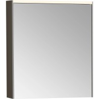 Зеркальный шкаф 62х69,5 см антрацит глянец L Vitra Mirrors 66909