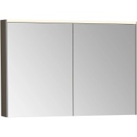 Зеркальный шкаф 102х69,5 см антрацит глянец Vitra Mirrors 66912