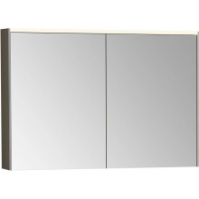 Зеркальный шкаф 102х69,5 см антрацит глянец Vitra Mirrors 66912