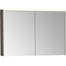 Зеркальный шкаф 102х69,5 см антрацит глянец Vitra Mirrors 66912