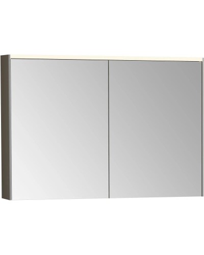 Зеркальный шкаф 102х69,5 см антрацит глянец Vitra Mirrors 66912