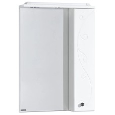 Зеркальный шкаф 65х85 см белый глянец R Акватон Лиана 1A166202LL01R