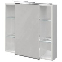 Зеркальный шкаф 79,2х76,5 см белый матовый Caprigo Accord 2231-TP811