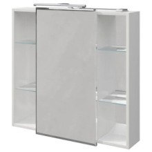 Зеркальный шкаф 79,2х76,5 см белый матовый Caprigo Accord 2231-TP811