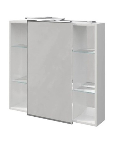 Зеркальный шкаф 79,2х76,5 см белый матовый Caprigo Accord 2231-TP811