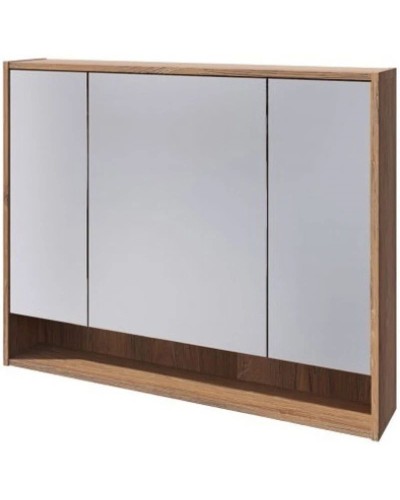 Зеркальный шкаф 100х80 см дуб сомеро Caprigo 2052-Дуб Сомеро