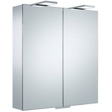 Зеркальный шкаф Keuco Royal 15 65 с подсветкой Хром