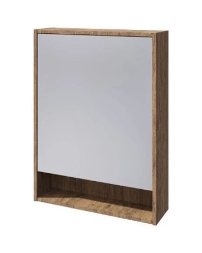 Зеркальный шкаф 60х80 см дуб рустикальный Caprigo 2050-Дуб рустикальный