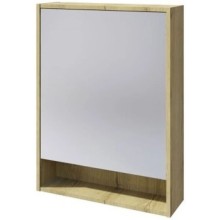 Зеркальный шкаф 60х80 см дуб эльвезия Caprigo 2050-Дуб эльвезия