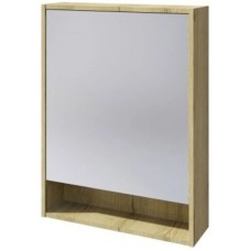 Зеркальный шкаф 60х80 см дуб эльвезия Caprigo 2050-Дуб эльвезия