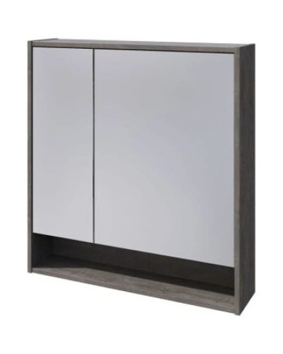 Зеркальный шкаф 75,8х80 см дуб рошелье Caprigo 2051-Дуб рошелье
