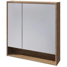 Зеркальный шкаф 75,8х80 см дуб рустикальный Caprigo 2051-Дуб рустикальный
