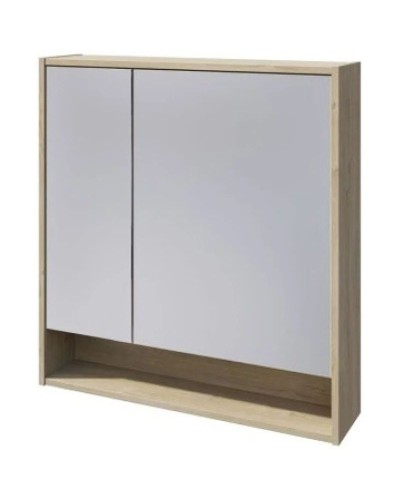 Зеркальный шкаф 75,8х80 см дуб мадуро Caprigo 2051-Дуб мадуро