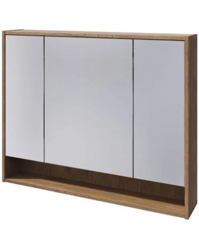 Зеркальный шкаф 100х80 см дуб кантри Caprigo 2052-Дуб кантри