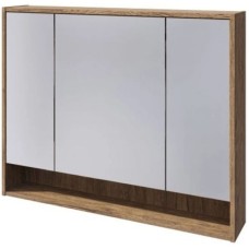 Зеркальный шкаф 100х80 см дуб рустикальный Caprigo 2052-Дуб рустикальный