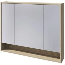 Зеркальный шкаф 100х80 см дуб мадуро Caprigo 2052-Дуб мадуро