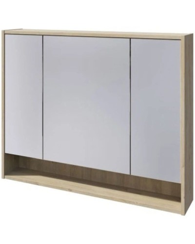 Зеркальный шкаф 100х80 см дуб мадуро Caprigo 2052-Дуб мадуро