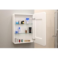 ЭЛИОТ Зеркало-шкаф 600х800, правый с розеткой LED