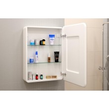 ЭЛИОТ Зеркало-шкаф 600х800, правый с розеткой LED