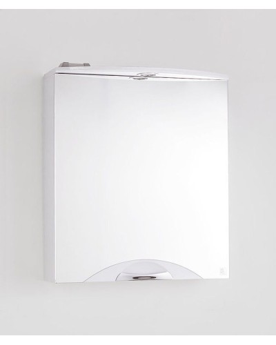 Зеркальный шкаф Style Line Жасмин 2 Люкс 60 ЛС-00000216 с подсветкой Белый