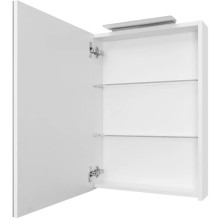 Зеркальный шкаф 50х70 см белый матовый L Roca Oleta A857643501