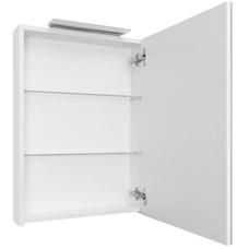 Зеркальный шкаф 50х70 см белый матовый R Roca Oleta A857644501