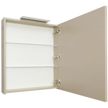 Зеркальный шкаф 60х70 см капучино R Roca Oleta A857646515