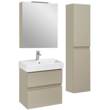 Зеркальный шкаф 60х70 см капучино L Roca Oleta A857645515