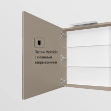 Зеркальный шкаф 60х70 см капучино L Roca Oleta A857645515