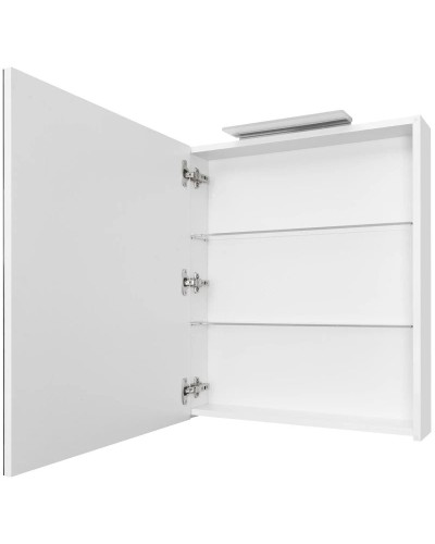 Зеркальный шкаф 60х70 см белый глянец L Roca Oleta A857645806