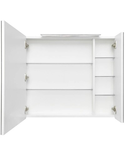 Зеркальный шкаф 80х70 см белый матовый Roca Oleta A857647501