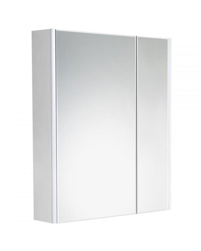 Зеркальный шкаф Roca Ronda 70 ZRU9303008 с подсветкой Бетон Белый матовый