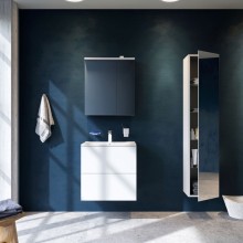 Зеркальный шкаф AM.PM Spirit V2.0 60 L M70AMCL0601WG с подсветкой Белый