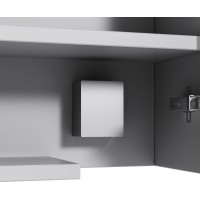 Зеркальный шкаф AM.PM Spirit V2.0 60 L M70AMCL0601WG с подсветкой Белый