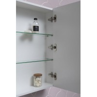 Зеркальный шкаф Aquanet Палермо 60 203939 Белый