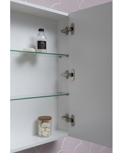 Зеркальный шкаф Aquanet Палермо 60 203939 Белый