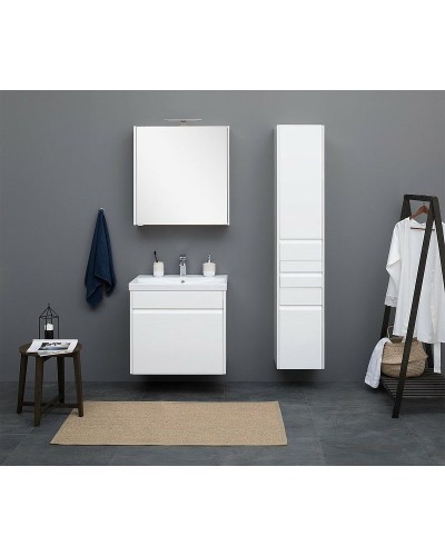 Зеркальный шкаф Aquanet Палермо 60 203939 Белый