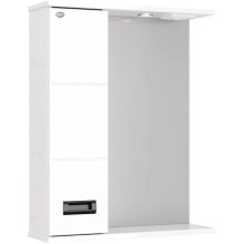 Зеркальный шкаф 58х71,2 см белый глянец L Onika Балтика 205848