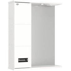 Зеркальный шкаф 58х71,2 см белый глянец L Onika Балтика 205848