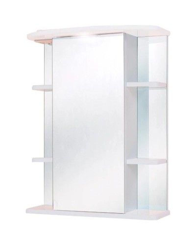 Зеркальный шкаф 60х71,2 см белый глянец R Onika Глория 206008