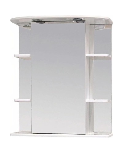 Зеркальный шкаф 65х71,2 см белый глянец R Onika Глория 206507