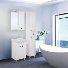 Зеркальный шкаф 51,2х71,2 см белый глянец R Onika Лига 205202