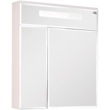 Зеркальный шкаф 70х73,6 см белый глянец Onika Сигма 207016