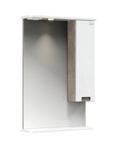 Зеркальный шкаф 58х86 см белый глянец R Onika Харпер 205849