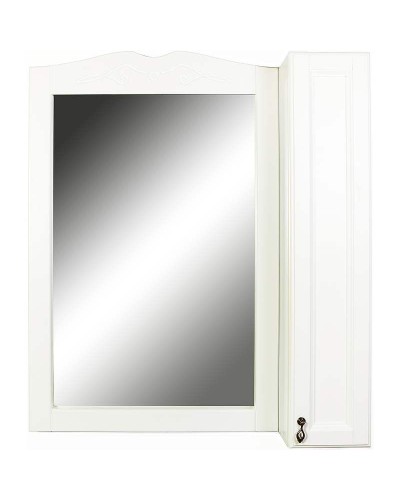 Зеркало со шкафом Orange Classic 85 Белое